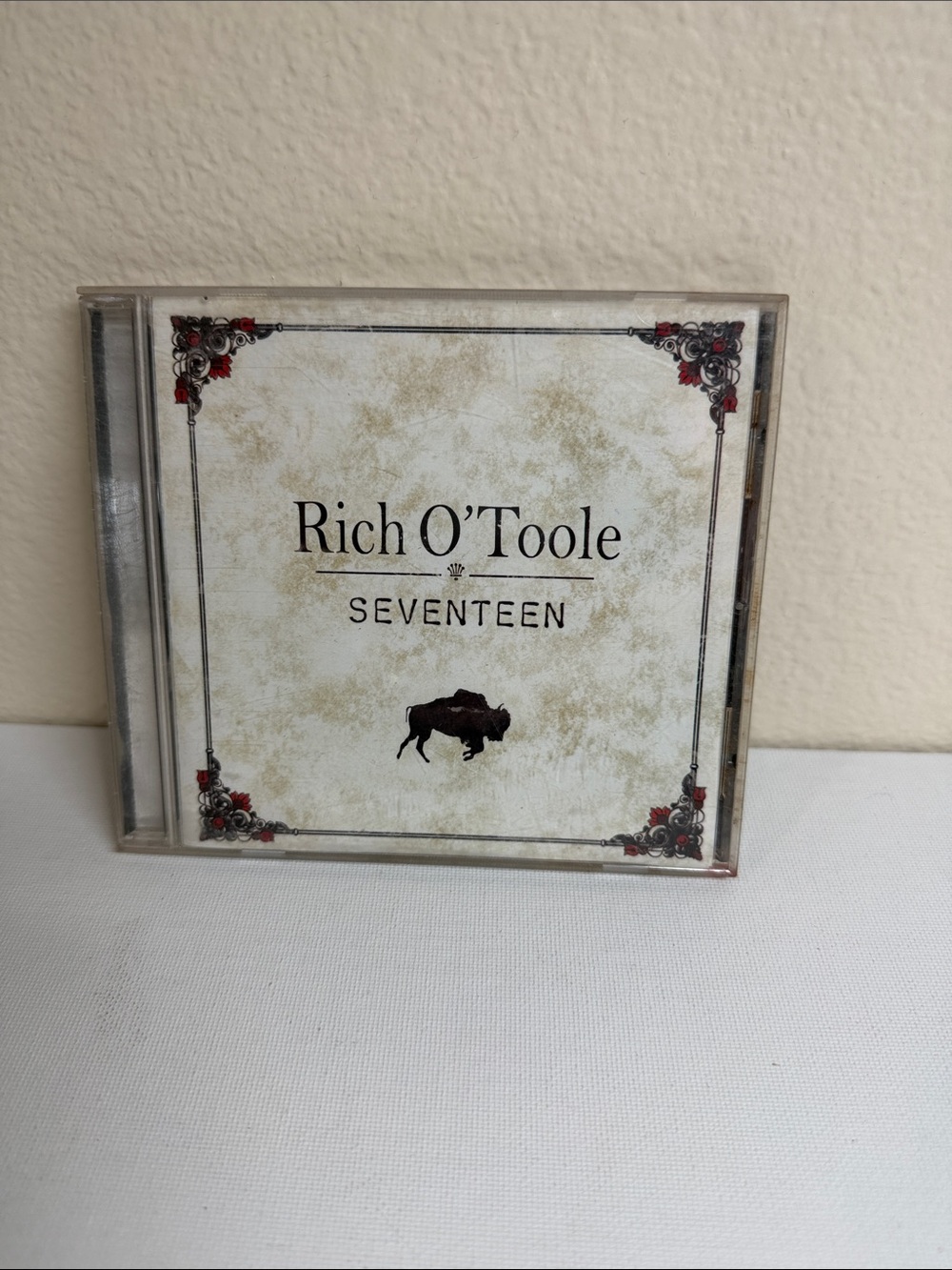 Rich O'Toole SEVENTEEN CD - White Cover with Black Buffalo
